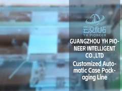 맞춤형 자동 케이스 포장 라인