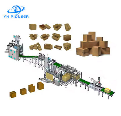 고효율 가방 케이스 포장 기계 3 PH 380V 50HZ 가파른 작업을 위해