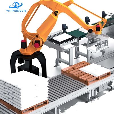 좋은 가격 고 용량 봉지 팔레티제 시스템 200-300 봉지 / 시간 사용자 정의 가능한 층 1800mm까지 쌓아 온라인으로