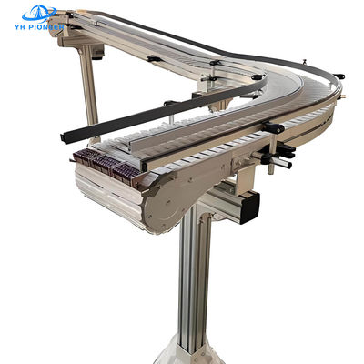 좋은 가격 Q235 / SUS304 체인 재료와 다양한 전압 옵션으로 사용자 정의 가능한 병 체인 컨베이어 온라인으로