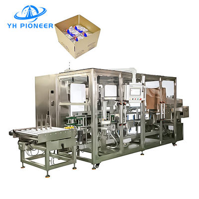 좋은 가격 맞춤형 가방 카튼 포장기, 스테인리스 스틸 카튼 케이스 포장기 5.5KW 온라인으로