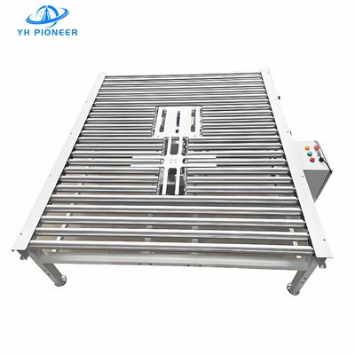 좋은 가격 내구성 크로스 로터리 컨베이어 0.75KW 전력 식품 및 화학 산업 온라인으로