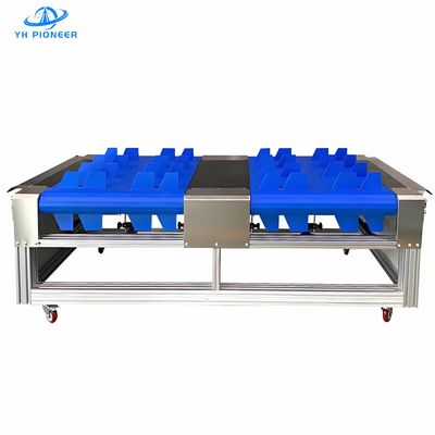 좋은 가격 정밀 모듈형 플라스틱 체인 컨베이어, 모듈형 벨트 컨베이어 시스템 0.75KW 온라인으로