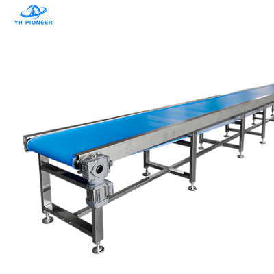 좋은 가격 식품 산업용 맞춤형 가방 컨베이어 시스템, 벨트 속도 20m/min, 컨베이어 너비 750mm 온라인으로