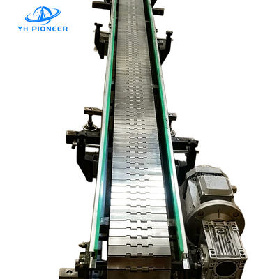 고효율의 병 컨베이어 시스템, POM 및 스테인리스 스틸 체인 플레이트