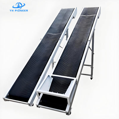 좋은 가격 50CM/60CM/80CM 폭 옵션으로 높은 용량 기울기 벨트 컨베이어 효율적인 재료 취급을 위해 사용자 정의 가능한 길이 온라인으로